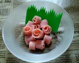 お弁当用☆くるくるハムチーズ作り方9写真
