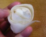 飾り切り☆大根の皮de白薔薇作り方3写真