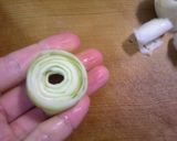 飾り切り☆大根の皮de白薔薇作り方6写真