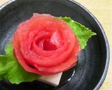 飾り切り☆大根の皮de白薔薇作り方11写真