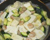 豆腐＆小エビとズッキーニの中華旨煮作り方4写真