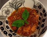 超簡単!カフェ風サーモントマトソース作り方4写真