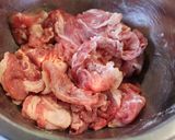 お弁当に♪豚こま団子のオイスター炒め作り方1写真