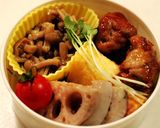 お弁当に♪豚こま団子のオイスター炒め作り方5写真