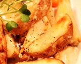 オリーブオイルで揚げないフライドポテト作り方5写真