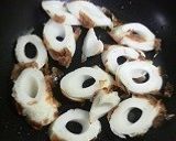 お弁当のおかずに『焼き竹輪の炒め煮』作り方2写真