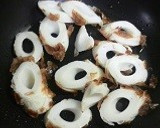 お弁当のおかずに『焼き竹輪の炒め煮』作り方2写真