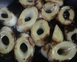 お弁当のおかずに『焼き竹輪の炒め煮』作り方4写真