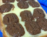 焼ガナッシュダースチョコチーズトースト♡作り方3写真