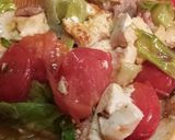 間違いない!レタス、豆腐、トマト炒め。作り方7写真