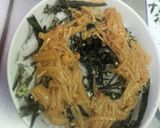 甘辛☆なめ茸ネギチャー丼☆作り方3写真