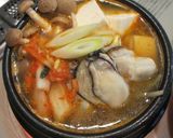 牡蠣のキムチチゲ(굴・김치찌개)。作り方3写真