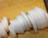 豚バラと大根のゴッタ炒め作り方1写真