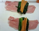 ほうれん草と人参の肉巻き♪作り方4写真
