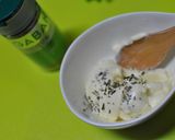 バジルチーズとグリーン野菜の生ハム焼売作り方3写真