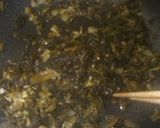 高菜漬けの油炒め作り方2写真