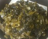 高菜漬けの油炒め作り方3写真