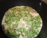 春菊と豚肉のチヂミ作り方3写真