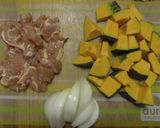 簡単♪チキンとかぼちゃのケチャカレー作り方1写真