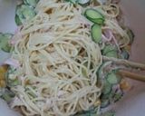 ウチのいつものスパサラ作り方3写真