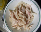 お酒のお供♪鶏わさ♡作り方1写真