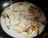 ひとりランチdeクリームパスタ♪作り方8写真