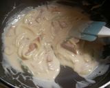 ひとりランチdeクリームパスタ♪作り方10写真