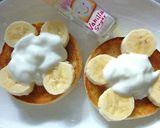あったかマフィンに塩バナナ×ヨーグルト作り方3写真