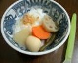 豚汁＋離乳食向け筑前煮作り方2写真
