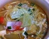 和風？北海道カレースープパスタ作り方5写真