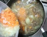 我が家の定番！挽肉のカレー♪作り方11写真