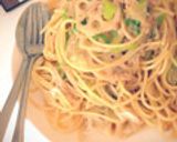 ハマるパスタ♥簡単！ツナ長ネギ和風パスタ作り方6写真