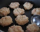 キャンプに…つくね作り方4写真