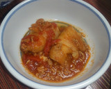 冷凍ロールキャベツで簡単トマトの煮物作り方8写真