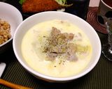白菜と豚肉のとろとろミルクスープ♪作り方4写真