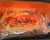 簡単5分焼くだけで薄焼きミルフィーユピザ作り方3写真