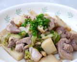 鶏とたけのこの中華炒め作り方8写真