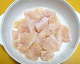 鶏むね肉が柔らか~い♪塩焼き鶏(青じそ)作り方1写真
