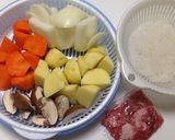 基本の肉じゃが作り方1写真