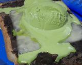 焼小倉餡スライスチーズ抹茶アイストースト作り方5写真