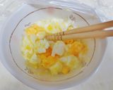 レンジで簡単☆ひっつかないタマゴ焼き♡作り方3写真