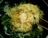 俺流！葉玉ねぎの塩焼きそば作り方2写真