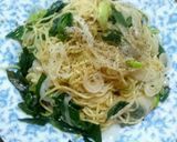 俺流！葉玉ねぎの塩焼きそば作り方3写真