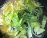 簡単パスタ☆エビとキャベツのスープパスタ作り方5写真