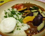 ♡野菜のっけてカレー作り方9写真