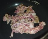 朝食にも★豚肉とキムチと豆腐で簡単炒め♬作り方3写真