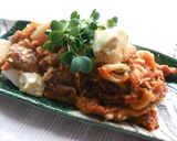 朝食にも★豚肉とキムチと豆腐で簡単炒め♬作り方6写真