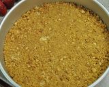 いちごのマーブルチーズケーキ作り方4写真