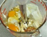 いちごのマーブルチーズケーキ作り方5写真