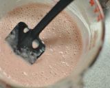 いちごのマーブルチーズケーキ作り方8写真